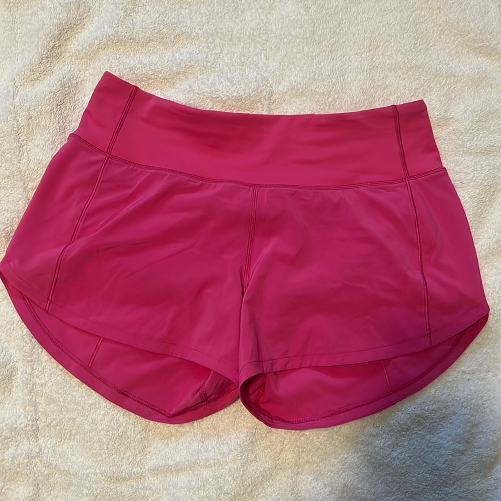 Lululemon speed ups sonic pink size 4